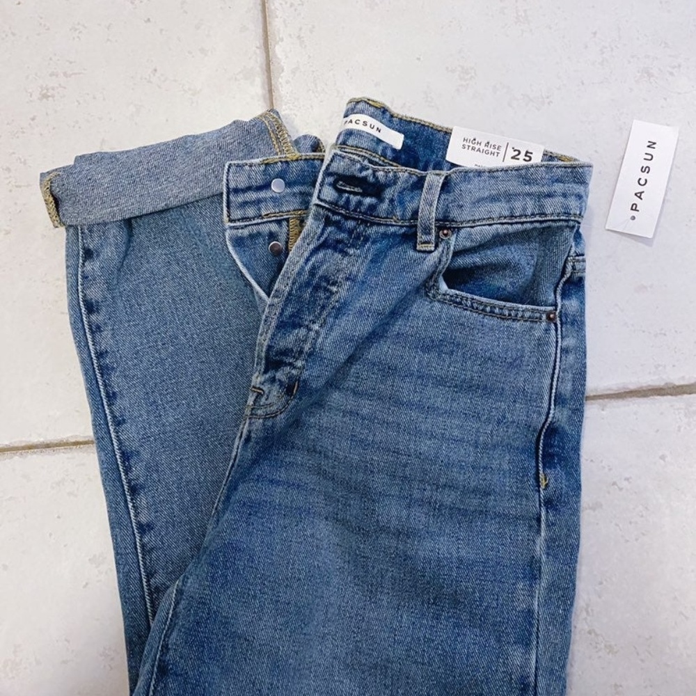 NWT PacSun Jane High Waisted Straight Jeans